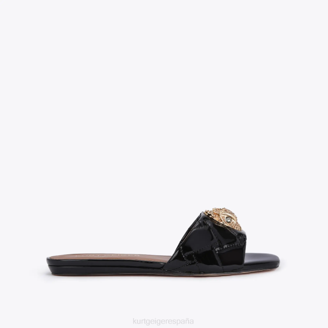 Kurt Geiger mujer sandalia plana london kensington 2LPR352 | calzados negro